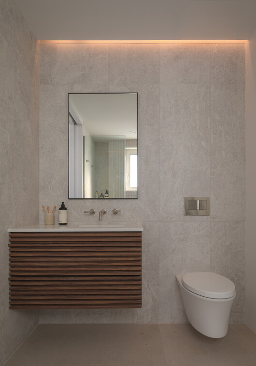 Wooster Penthouse / FORRM Architects Wooster Penthouse / FORRM Architects - Interior Photography, Bathroom, Sink, Countertop, Toilet