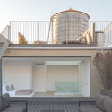 Wooster Penthouse / FORRM Architects - Exterior Photography, House Interiors, Deck, Balcony, Handrail, Stairs