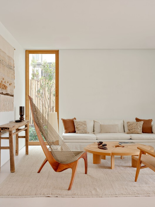 Casa Laranjeiras / Felipe Hess Arquitetos - Fotografía Interiores, Madera, Sillas