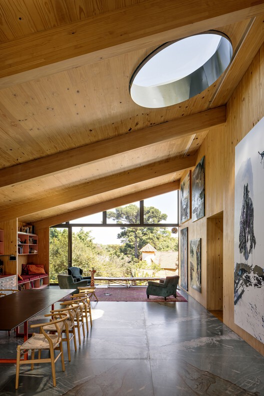 托卡住宅 / ARKITITO Arquitetura - 室内图, 木头, 梁