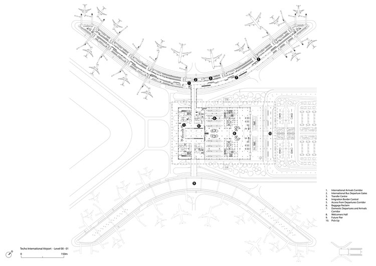 Aeropuerto internacional en la azotea de Camboya / Foster + Partners – Foto 12 / 30