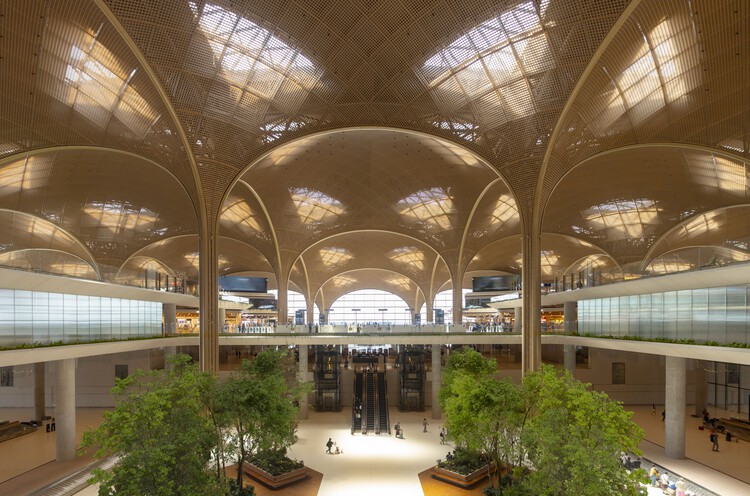 Aeropuerto internacional en la azotea de Camboya / Foster + Partners - Fotografía de interiores, Arcade