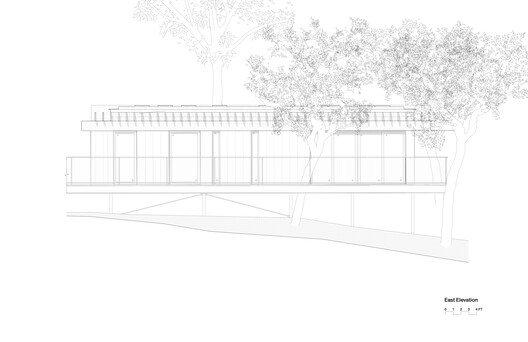 Pavilhão na Floresta de Carvalhos / Mork-Ulnes Architects  - Imagem 17 de 19