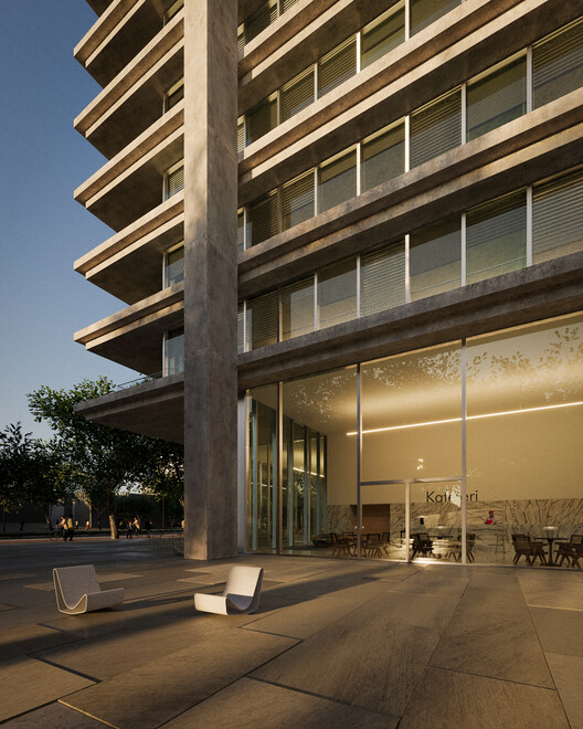 Eduardo Souto de Moura and OODA Reveal Design for a New High-Rise Tower in Tirana, Albania - Image 3 of 19