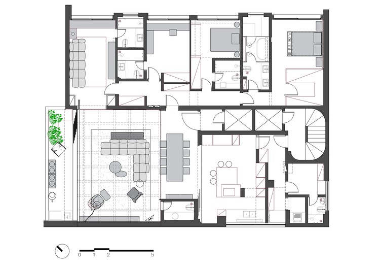 Apartamento Franca / Ana Sawaia Arquitetura - Imagem 21 de 22