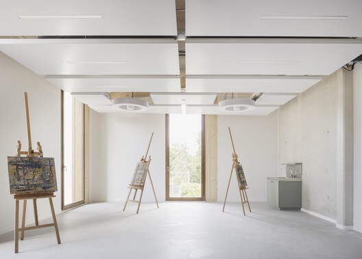 iXcampus 设计学院 / SAME architectes iXcampus 设计学院 / SAME architectes - 室内图, 木头, 灯