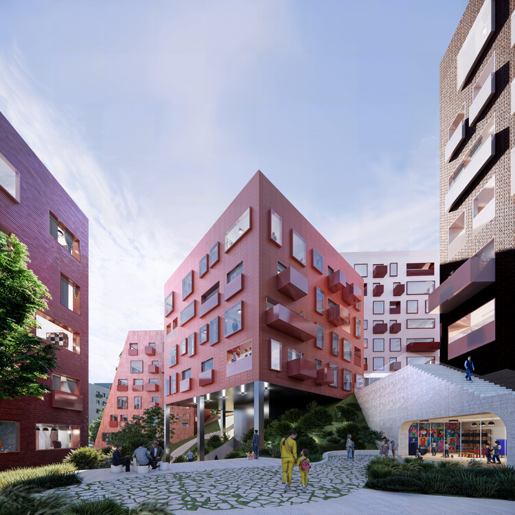 OMA presenta el proyecto de reconstrucción de laderas en Busan, Corea del Sur: Imagen 5 de 9