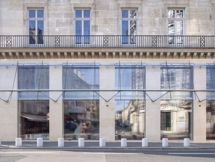 “展览的机器”，卡地亚基金会新址 / Ateliers Jean Nouvel - 建筑图, 玻璃