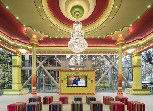 “展览的机器”，卡地亚基金会新址 / Ateliers Jean Nouvel - 室内图, 柱