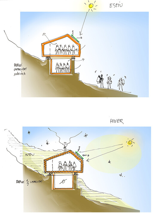 Refugio de Montaña Illa / Altura Arquitectes - Imagen 21 de 22
