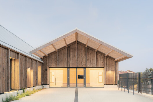 塞巴扎新休闲中心 / DEMAIN 塞巴扎新休闲中心 / DEMAIN - 建筑图, 木头