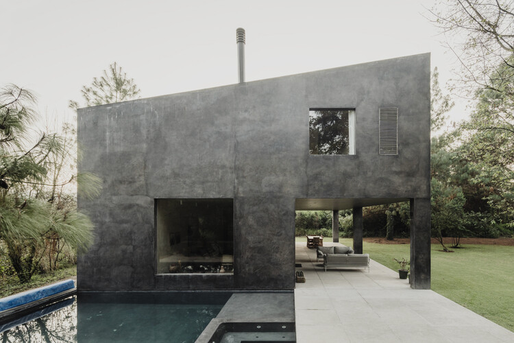 Casa Ocote / PPAA - fotografía exterior, concreto