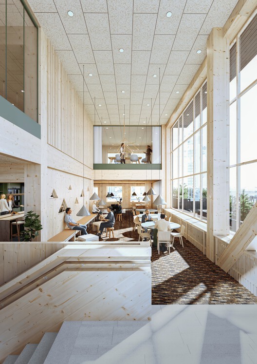 From Munich to Mumbai: 7 Unbuilt Office Towers Redefining the Future of Vertical Workspaces From Munich to Mumbai: 7 Unbuilt Office Towers Redefining the Future of Vertical Workspaces - Image 18 of 44