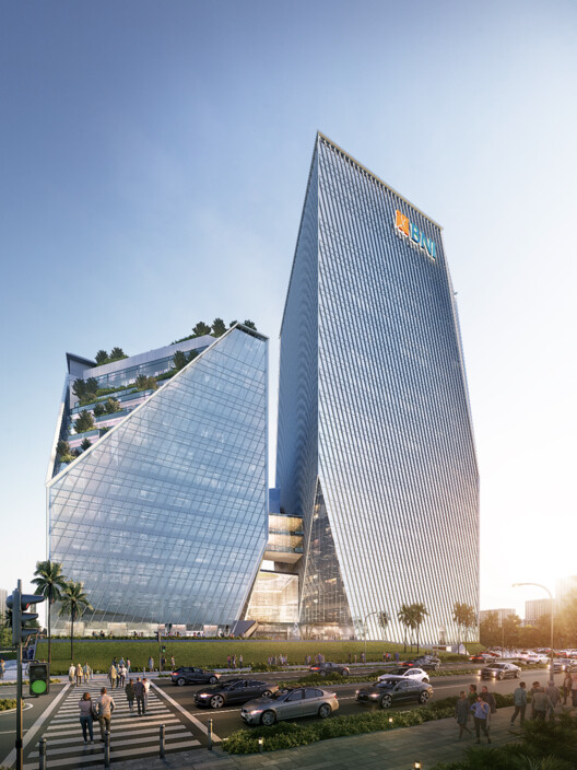 From Munich to Mumbai: 7 Unbuilt Office Towers Redefining the Future of Vertical Workspaces From Munich to Mumbai: 7 Unbuilt Office Towers Redefining the Future of Vertical Workspaces - Image 30 of 44