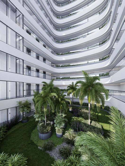 From Munich to Mumbai: 7 Unbuilt Office Towers Redefining the Future of Vertical Workspaces From Munich to Mumbai: 7 Unbuilt Office Towers Redefining the Future of Vertical Workspaces - Image 31 of 44