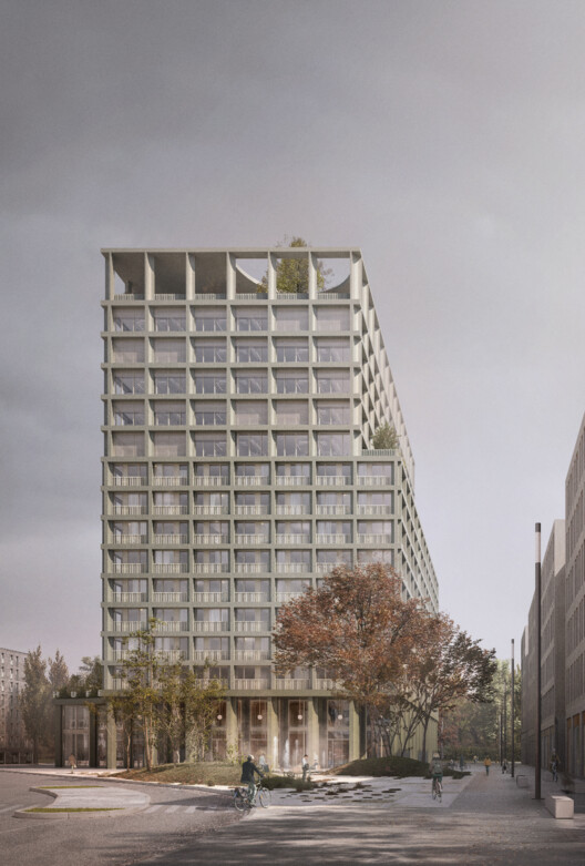 From Munich to Mumbai: 7 Unbuilt Office Towers Redefining the Future of Vertical Workspaces From Munich to Mumbai: 7 Unbuilt Office Towers Redefining the Future of Vertical Workspaces - Image 35 of 44