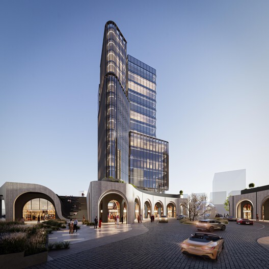 From Munich to Mumbai: 7 Unbuilt Office Towers Redefining the Future of Vertical Workspaces From Munich to Mumbai: 7 Unbuilt Office Towers Redefining the Future of Vertical Workspaces - Image 38 of 44