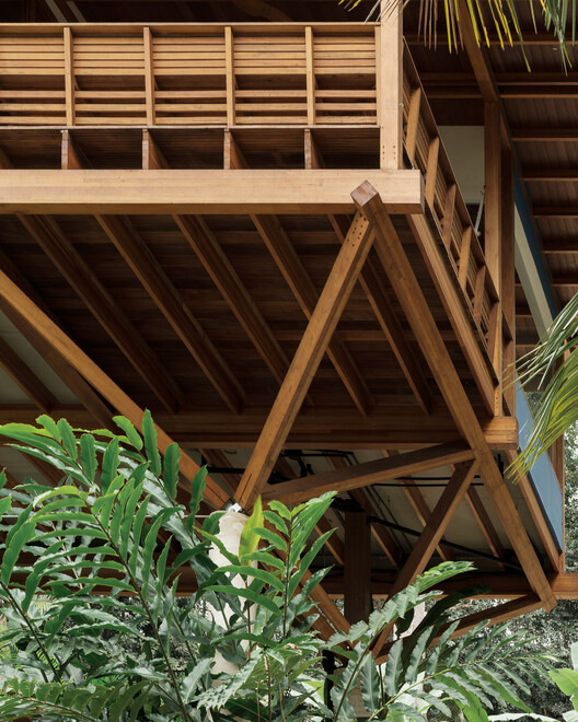 Casa Quinta / Arquipélago Arquitetos - Fotografía de interiores, madera, fijación de vigas