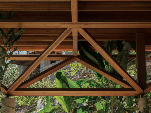 乡间宅邸 / Arquipélago Arquitetos - 室内图, 木头, 梁