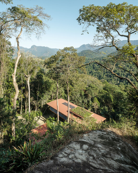 乡间宅邸 / Arquipélago Arquitetos - 建筑图, 森林