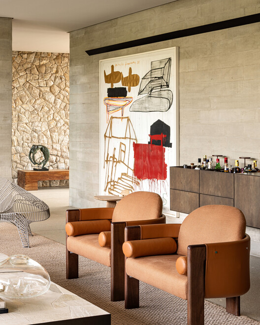 Casa AH! / Bittar Arquitetura Casa AH! / Bittar Arquitetura - Fotografia de Interiores, Sala de Estar, Cadeira