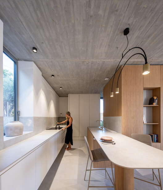 Casa de Bambú/eneseis Arquitectura - Fotografía de Interiores, Cocina, Madera, Encimera, Vidrio, Sillas