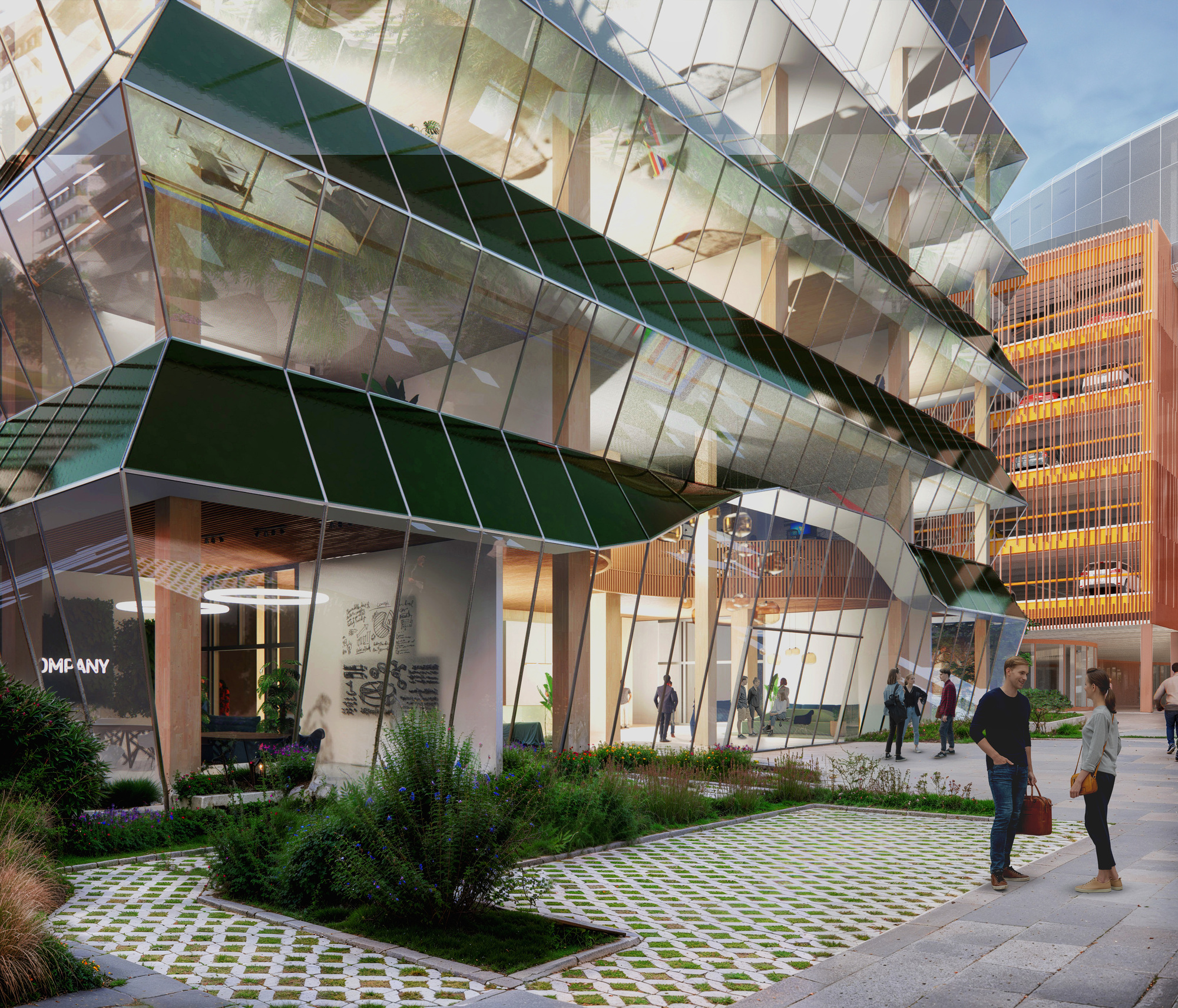 MVRDV Breaks Ground on the Innovation Park Artificial Intelligence Campus in Heilbronn, Germany - Image 12 of 17
