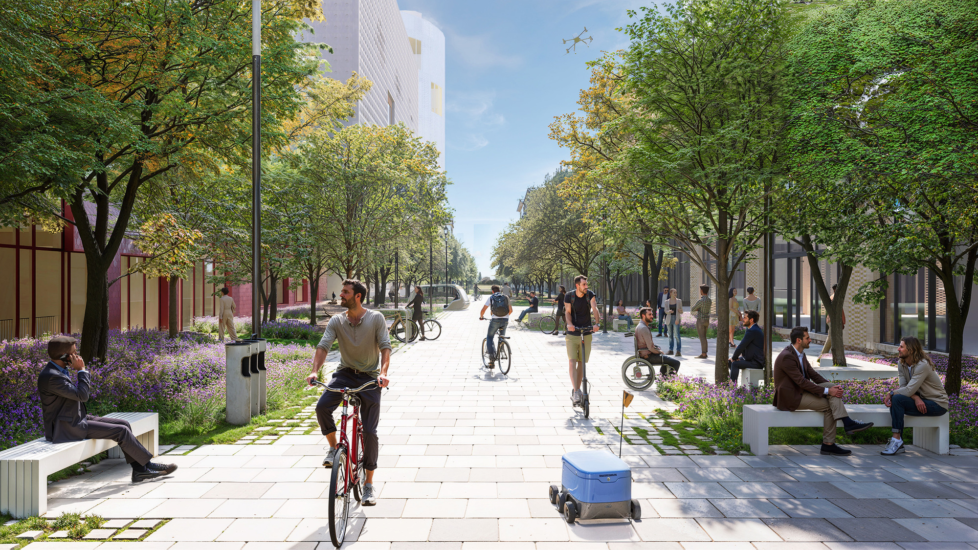 MVRDV Breaks Ground on the Innovation Park Artificial Intelligence Campus in Heilbronn, Germany - Image 10 of 17