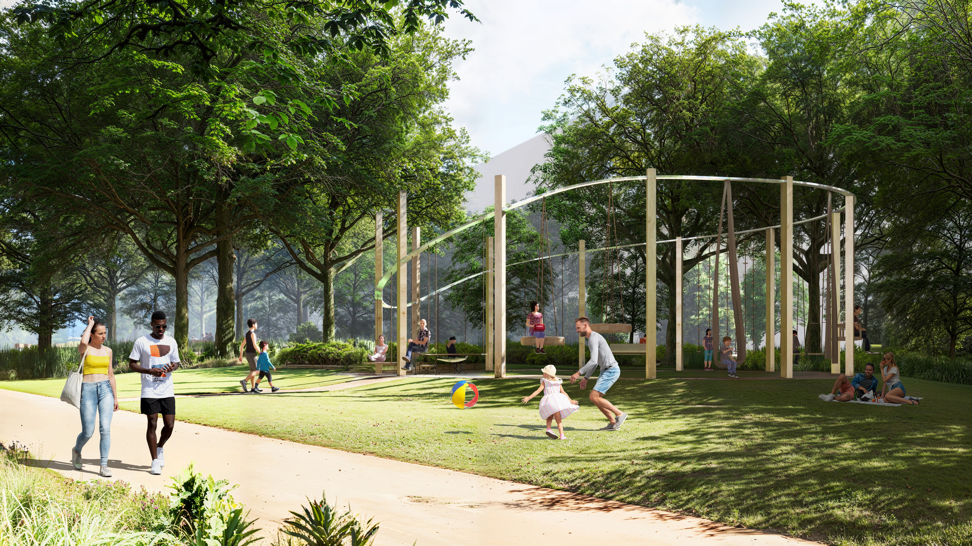 MVRDV Breaks Ground on the Innovation Park Artificial Intelligence Campus in Heilbronn, Germany - Image 6 of 17