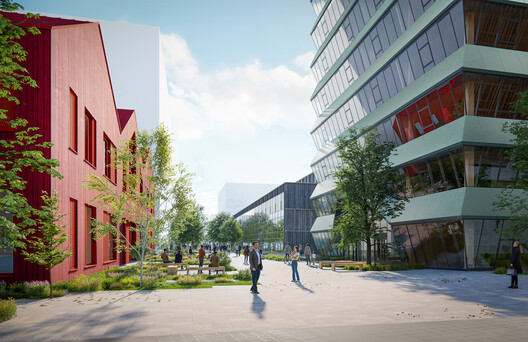 MVRDV inicia la construcción del Campus de Inteligencia Artificial del Parque de Innovación en Heilbronn, Alemania MVRDV inicia la construcción del Campus de Inteligencia Artificial del Parque de Innovación en Heilbronn, Alemania - Imagen 15 de 17