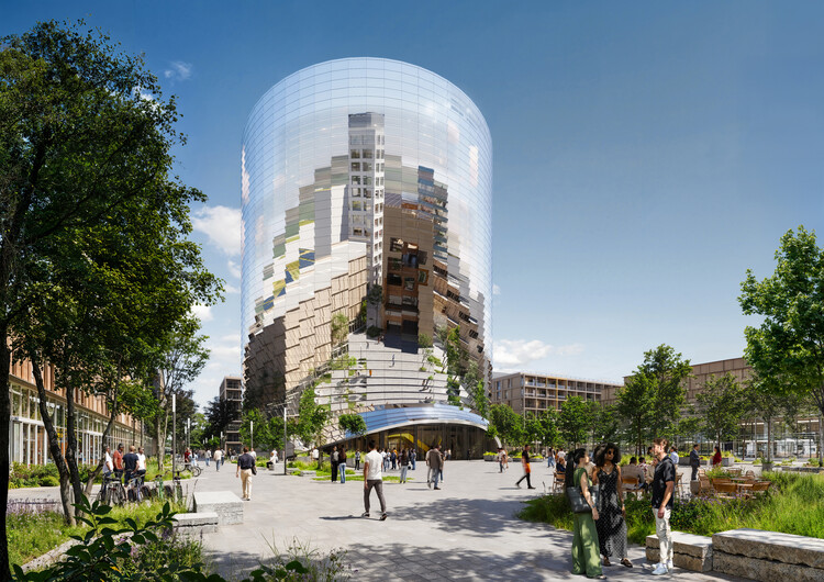 MVRDV inicia la construcción del Campus de Inteligencia Artificial del Parque de Innovación en Heilbronn, Alemania - Imagen 4 de 17