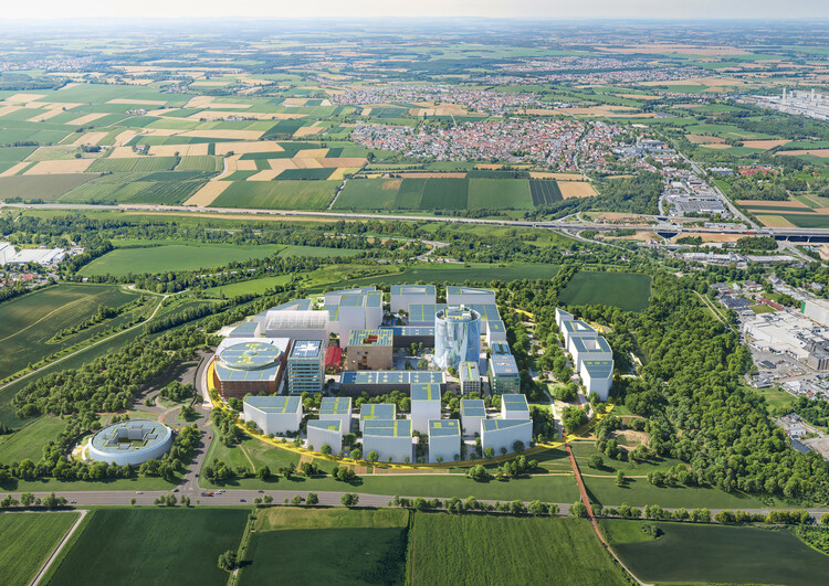 MVRDV inicia la construcción del Campus de Inteligencia Artificial del Parque de Innovación en Heilbronn, Alemania - Más Imágenes