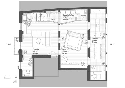 Apartamento para Fernando / Estudio Bher Arquitectos - Imagen 15 de 17