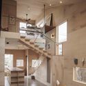 L House on Hudson / Steven Holl Architects - fotografía de interiores, madera, iluminación, escaleras