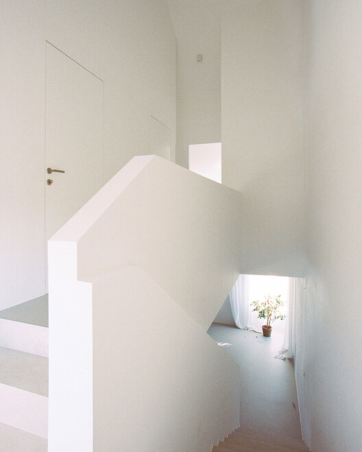 House Koritno / Arhitekti Počivašek Petranovič - Interior Photography, Stairs, Handrail