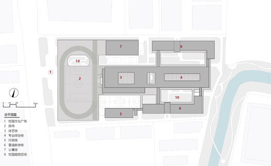 杭州市临平实验中学 / 一方建筑 - 7 的图像 39