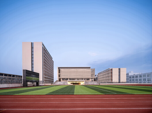 杭州市临平实验中学 / 一方建筑 - 建筑图