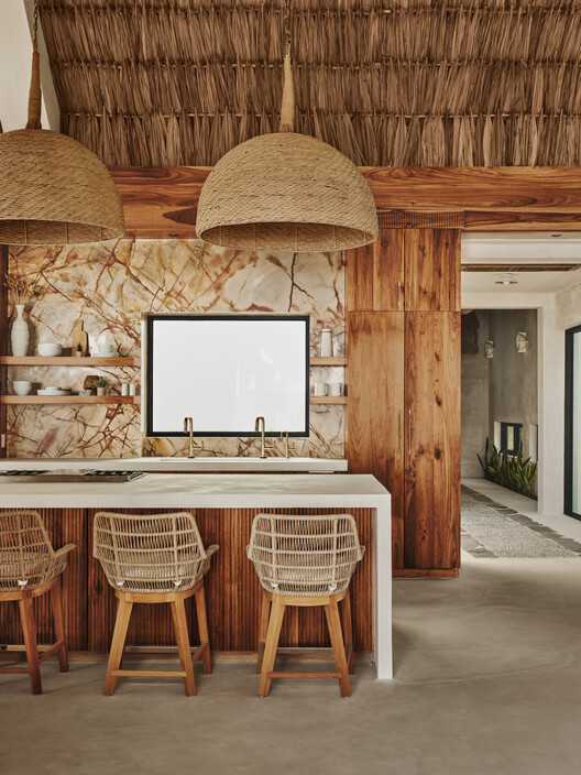 Island Retreat / The Ranch Mine Island Retreat / The Ranch Mine - Interior Photography, Kitchen, Wood, Chair
