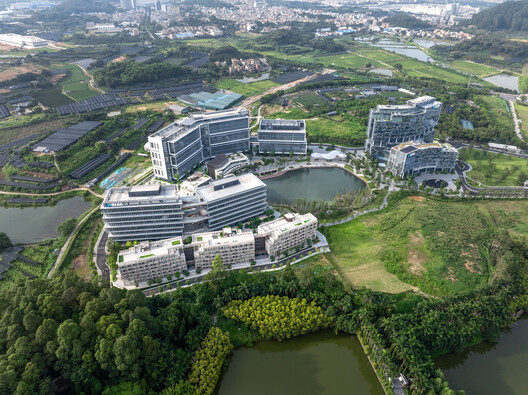 海大科学园 / NBBJ - 建筑图, 滨水, 鸟瞰图