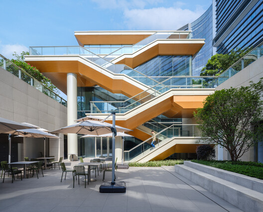 海大科学园 / NBBJ - 建筑图, 楼梯