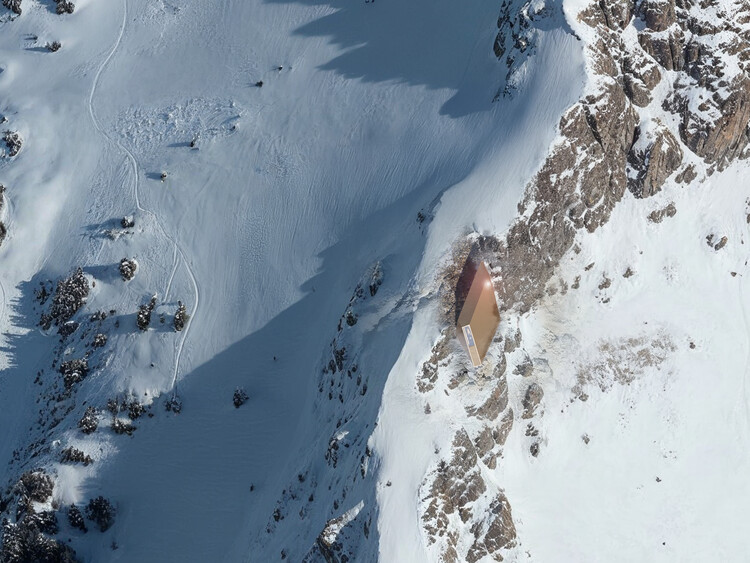 CRA–Carlo Ratti Associati Designs Self-Sufficient Bivouac Pavilion for the 2026 Milano Cortina Winter Olympics - Image 2 of 6