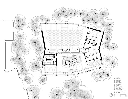哈佛大学大卫·鲁宾斯坦树屋/ Studio Gang - 13 的图像 18