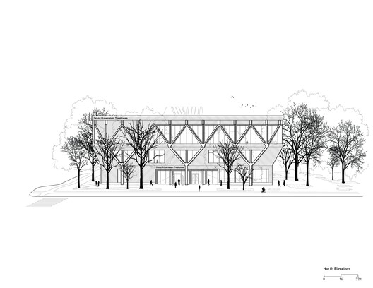 哈佛大学大卫·鲁宾斯坦树屋/ Studio Gang - 15 的图像 18