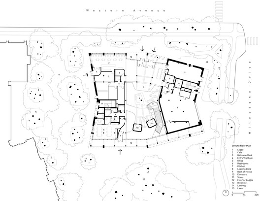 哈佛大学大卫·鲁宾斯坦树屋/ Studio Gang - 11 的图像 18