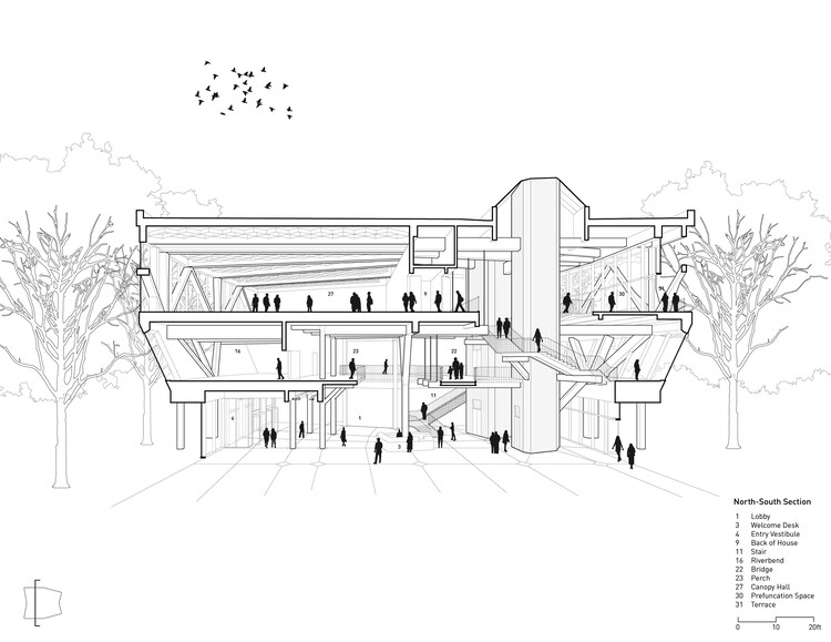 哈佛大学大卫·鲁宾斯坦树屋/ Studio Gang - 14 的图像 18