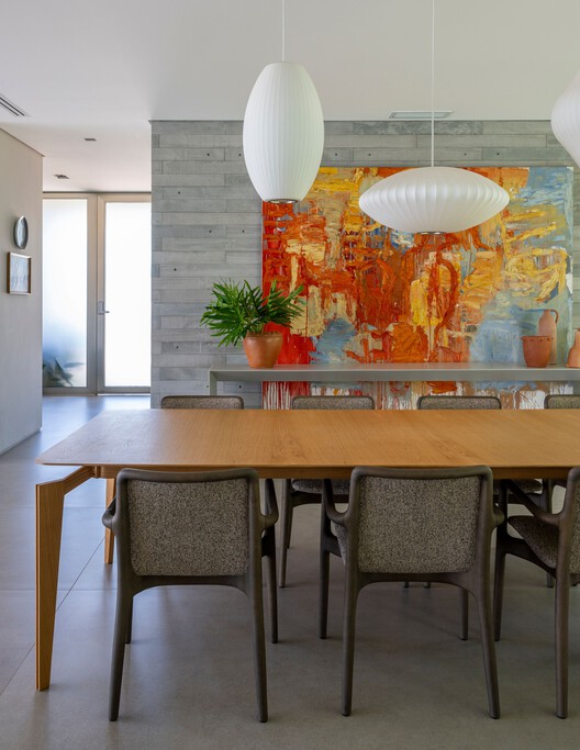 Casa TOT / Celso Laetano Arquitetura - Fotografia de Interiores, Sala de Jantar, Madeira, Mesa, Cadeira
