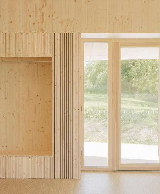 Willgottheim–Woellenheim Multipurpose Hall / rhb architectes Willgottheim–Woellenheim Multipurpose Hall / rhb architectes - Interior Photography, Wood