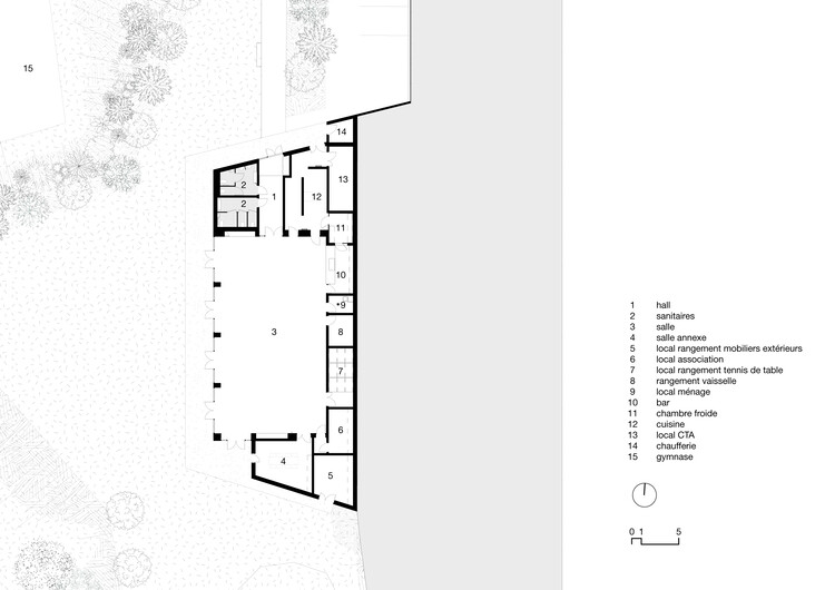 Salão Multiuso Willgottheim–Woellenheim / rhb architectes - Imagem 14 de 18