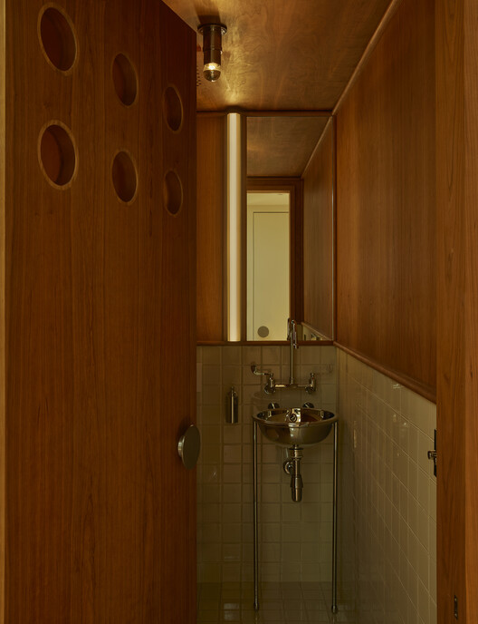 Day Job Office / 22RE - Interior Photography, Bathroom, Wood, Sink