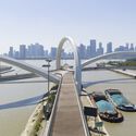 Grand Canal Gateway Bridge - Hangzhou / Zaha Hadid Architects - Exterior Photography, Sustainability, Arch, Cityscape